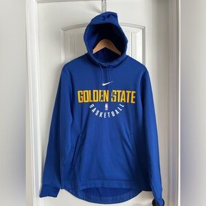 Nike Dri-Fit NBA Golden State Warriors Hooded Warmup Sweatshirt Men’s Medium